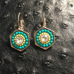 Beautiful, colorful drop earrings